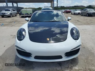 2014 Porsche 911 Carrera with VIN WP0CA2A9XES140829, listed as a Copart auction lot 55760625 with 38,013 mi miles and Salvage Title. Bid and sale history available at DreamBid. Image 5.