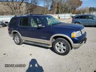 2005 Ford Explorer Eddie Bauer with VIN 1FMZU74EX5UA84429, listed as a Copart auction lot 79400234 with 86,629 mi miles and Clean title. Bid and sale history available at DreamBid. Image 4.