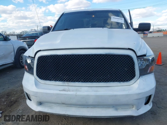 2014 Ram 1500 Express with VIN 1C6RR6KT8ES101426, listed as a IAAI auction lot 41694226 with 163,762 mi miles. Bid and sale history available at carsss.com. Image 13.