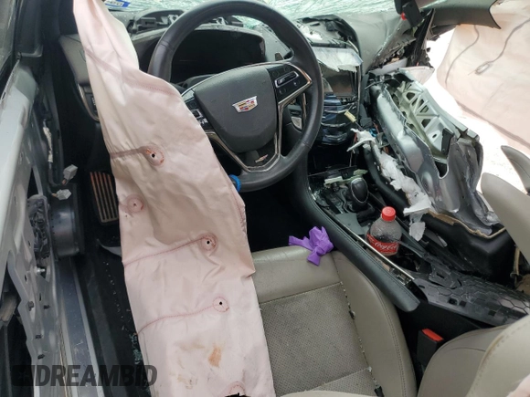 2016 Cadillac ATS-V with VIN 1G6AN1RY6G0151331, listed as a Copart auction lot 48347005 with Not Provided miles and Salvage Title. Bid and sale history available at carsss.com. Image 8.