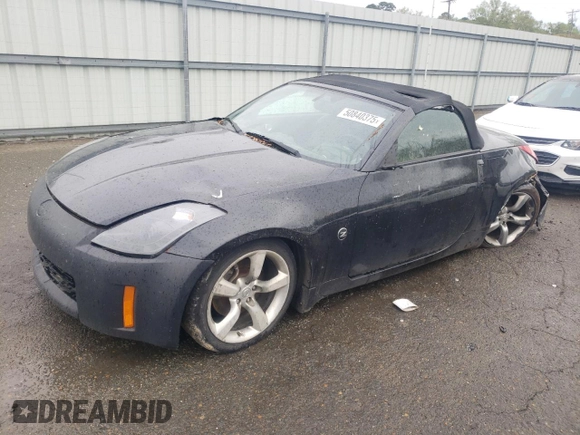 2006 Nissan 350Z Touring with VIN JN1AZ36A56M456270, listed as a Copart auction lot 50840375 with 186,694 mi miles and Clean Title. Bid and sale history available at carsss.com. Image 1.