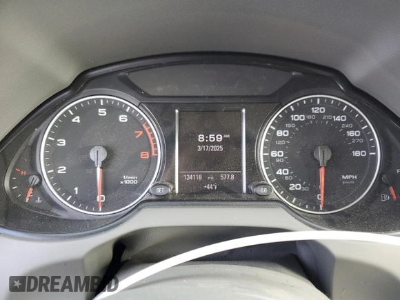 2012 Audi Q5 Premium Plus with VIN WA1DKAFP8CA001914, listed as a Copart auction lot 48700845 with 134,118 mi miles and Salvage title. Bid and sale history available at DreamBid. Image 9.