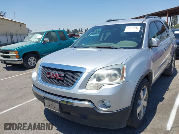 2010 GMC Acadia SLT1 with VIN 1GKLRMED8AJ113832, listed as a IAAI auction lot 42620993 with 95,819 mi miles and . Bid and sale history available at DreamBid. Image 6.