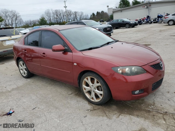 2008 Mazda Mazda3 Sport *Ltd Avail* with VIN JM1BK32F881129759, listed as a Copart auction lot 82471304 with 229,241 mi miles and Clean Title. Bid and sale history available at carsss.com. Image 4.