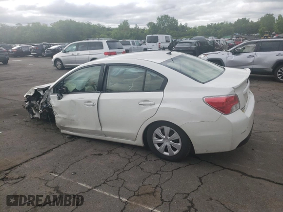 2015 Subaru Impreza z VIN JF1GJAA64FH010003, wystawiony jako Copart lot #57646155 z przebiegiem Nie podano mil oraz Szkoda całkowita • Salvage title. Historia ofert i sprzedaży dostępna na DreamBid. Obrazek 2.