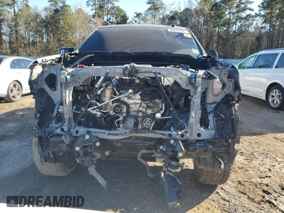 2024 Chevrolet Silverado 1500 RST with VIN 1GCUDEE80RZ374893, listed as a Copart auction lot 46840995 with 12,736 mi miles and Salvage Title. Bid and sale history available at carsss.com. Image 5.