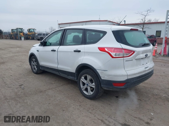2014 Ford Escape S with VIN 1FMCU0F73EUE40361, listed as a IAAI auction lot 41297247 with 185,649 mi miles. Bid and sale history available at carsss.com. Image 3.