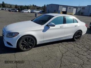 2016 Mercedes-Benz C 300 with VIN 55SWF4JB8GU161920, listed as a Copart auction lot 50523615 with 134,801 mi miles and Clean Title. Bid and sale history available at carsss.com. Image 1.