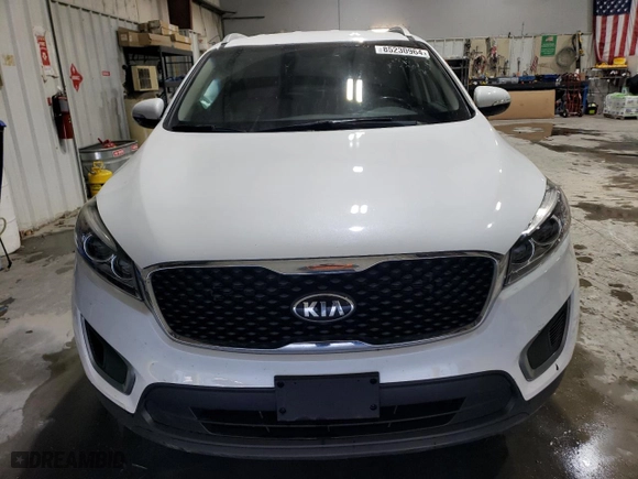 2016 Kia Sorento LX with VIN 5XYPG4A37GG053194, listed as a Copart auction lot 85230964 with 72,320 mi miles and Salvage Title. Bid and sale history available at carsss.com. Image 5.