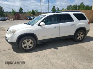 2008 GMC Acadia SLT1 z VIN 1GKER23758J206571, wystawiony jako Copart lot #57618725 z przebiegiem 225 439 mil mil oraz Szkoda całkowita • Salvage title. Historia ofert i sprzedaży dostępna na DreamBid. Obrazek 1.