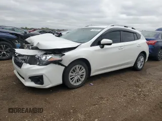 2017 Subaru Impreza Premium z VIN 4S3GTAB63H3732002, wystawiony jako Copart lot #55493265 z przebiegiem 120 130 mil mil oraz Szkoda całkowita • Salvage title. Historia ofert i sprzedaży dostępna na DreamBid. Obrazek 1.