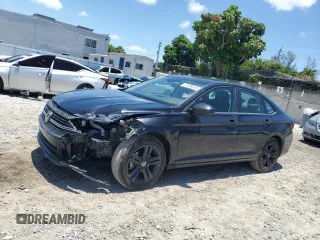 2024 Volkswagen Jetta SE z VIN 3VW7M7BU4RM072306, wystawiony jako Copart lot #61200605 z przebiegiem 29 864 mil mil oraz Nie do naprawy • Non repairable. Historia ofert i sprzedaży dostępna na DreamBid. Obrazek 1.