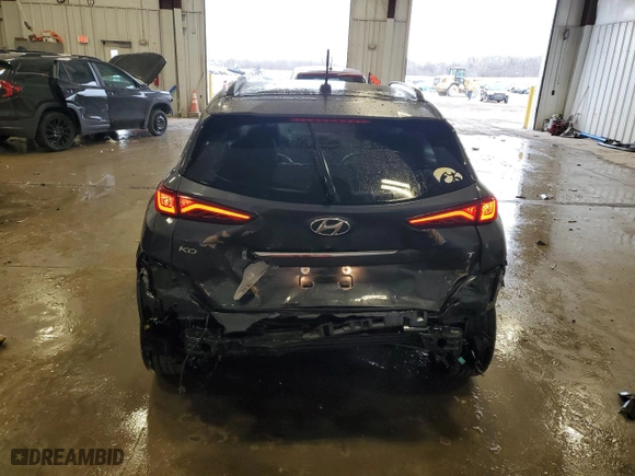 2018 Hyundai Kona Limited with VIN KM8K3CA55JU126419, listed as a Copart auction lot 42784275 with 58,432 mi miles and Salvage Title. Bid and sale history available at carsss.com. Image 6.