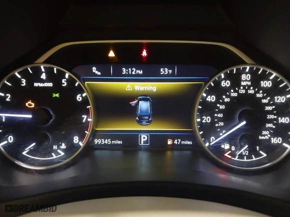 2016 Nissan Murano S with VIN 5N1AZ2MG1GN120699, listed as a IAAI auction lot 41745300 with 99,345 mi miles. Bid and sale history available at carsss.com. Image 7.