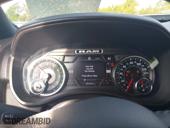 2021 Ram 1500 Big Horn with VIN 1C6SRFFT3MN570531, listed as a IAAI auction lot 42736203 with 84,050 mi miles and . Bid and sale history available at DreamBid. Image 7.