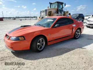 2004 Ford Mustang Premium Mach 1 with VIN 1FAFP42R84F131629, listed as a Copart auction lot 77787914 with Not provided miles and Salvage title. Bid and sale history available at DreamBid. Image 1.