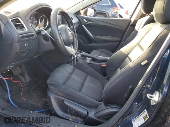 2015 Mazda 6 i Sport with VIN JM1GJ1U53F1220971, listed as a Copart auction lot 89270455 with 105,436 mi miles and Clean Title. Bid and sale history available at carsss.com. Image 7.