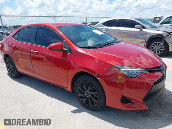 2018 Toyota Corolla L with VIN 5YFBURHE3JP854764, listed as a IAAI auction lot 42575109 with 60,598 mi miles and . Bid and sale history available at DreamBid. Image 1.