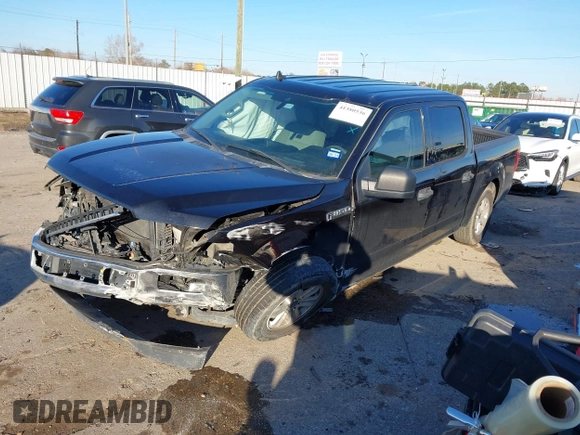 2019 Ford F-150 XL with VIN 1FTEW1C40KKC52685, listed as a IAAI auction lot 41380536 with 117,655 mi miles and . Bid and sale history available at DreamBid. Image 17.