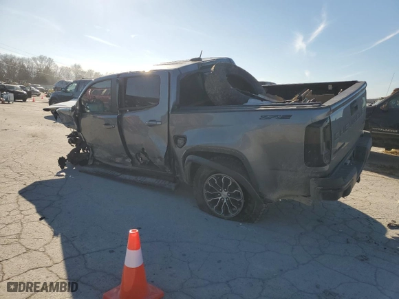 2022 Chevrolet Colorado 4WD ZR2 with VIN 1GCGTEEN4N1277825, listed as a Copart auction lot 43356625 with 0 mi miles and Salvage Title. Bid and sale history available at carsss.com. Image 2.