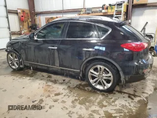 2014 Infiniti QX50 Journey with VIN JN1BJ0HR8EM190268, listed as a Copart auction lot 43971245 with 121,519 mi miles and Salvage Title. Bid and sale history available at carsss.com. Image 2.