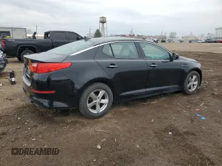 2014 Kia Optima LX z VIN 5XXGM4A7XEG302438, wystawiony jako Copart lot #53149265 z przebiegiem 155 344 mil mil oraz Szkoda całkowita • Salvage title. Historia ofert i sprzedaży dostępna na DreamBid. Obrazek 3.