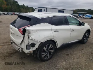 2017 Nissan Murano Platinum z VIN 5N1AZ2MG3HN124254, wystawiony jako Copart lot #76585093 z przebiegiem 102 764 mil mil oraz Szkoda całkowita • Salvage title. Historia ofert i sprzedaży dostępna na DreamBid. Obrazek 3.