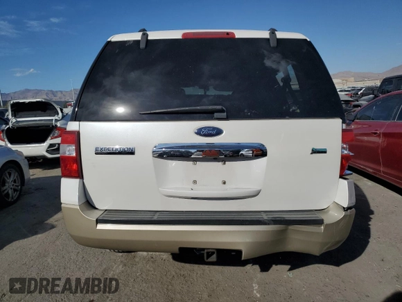 2010 Ford Expedition EL Eddie Bauer with VIN 1FMJK1J56AEB50404, listed as a Copart auction lot 43184725 with 191,429 mi miles and Salvage Title. Bid and sale history available at carsss.com. Image 6.