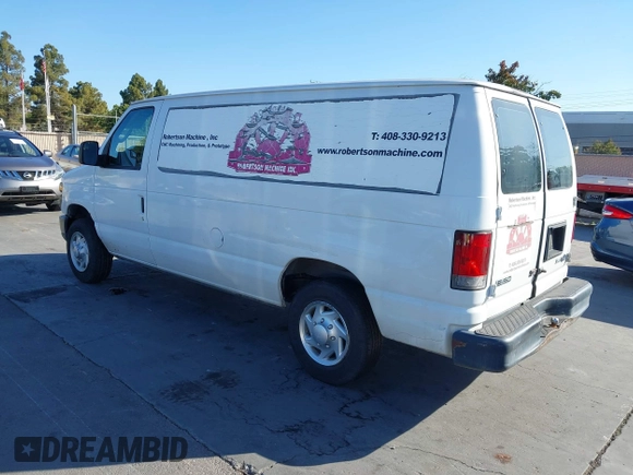 2010 Ford Econoline Cargo Commercial with VIN 1FTNE1EW1ADA85726, listed as a IAAI auction lot 42538335 with 277,162 mi miles and . Bid and sale history available at DreamBid. Image 3.
