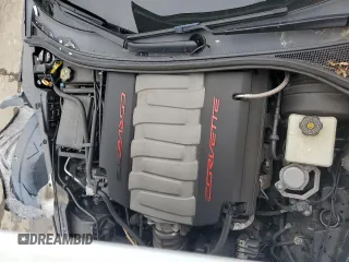 2015 Chevrolet Corvette Z51 2LT with VIN 1G1YK2D74F5118136, listed as a Copart auction lot 66483294 with 47,256 mi miles and Salvage Title. Bid and sale history available at carsss.com. Image 11.