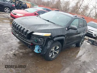2017 Jeep Cherokee Trailhawk L Plus with VIN 1C4PJMBB9HW551506, listed as a IAAI auction lot 41650841 with 51,273 mi miles. Bid and sale history available at carsss.com. Image 18.