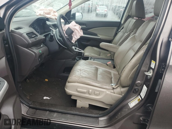 2012 Honda CR-V EX-L with VIN 5J6RM4H7XCL070400, listed as a Copart auction lot 50813225 with 161,291 mi miles and Salvage Title. Bid and sale history available at carsss.com. Image 7.
