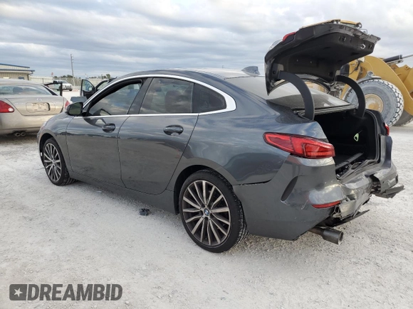 2020 BMW 2 Series 228i xDrive with VIN WBA73AK00L7F53560, listed as a Copart auction lot 81762343 with 49,019 mi miles. Bid and sale history available at carsss.com. Image 2.