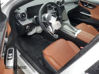 2022 Mercedes-Benz C 300 with VIN W1KAF4HB0NR044069, listed as a Copart auction lot 49874475 with Not Provided miles and Salvage Title. Bid and sale history available at DreamBid. Image 8.