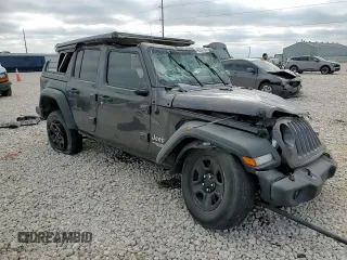 2020 Jeep Wrangler Unlimited Sport Altitude with VIN 1C4HJXDG6LW234273, listed as a Copart auction lot 48584185 with 74,936 mi miles and Salvage title. Bid and sale history available at DreamBid. Image 11.