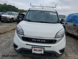 2022 Ram ProMaster City Cargo Van Tradesman with VIN ZFBHRFAB9N6W47872, listed as a Copart auction lot 54801925 with 91,656 mi miles and Salvage Title. Bid and sale history available at carsss.com. Image 5.