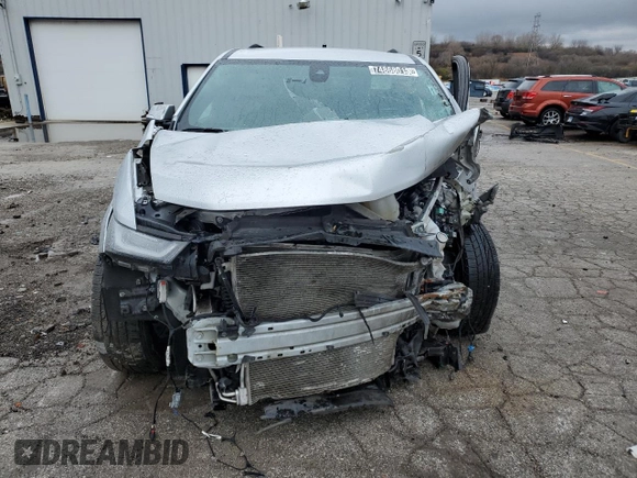 2022 Chevrolet Traverse LT Cloth with VIN 1GNEVMKW9NJ168793, listed as a Copart auction lot 74868013 with 0 mi miles and Clean Title. Bid and sale history available at carsss.com. Image 5.