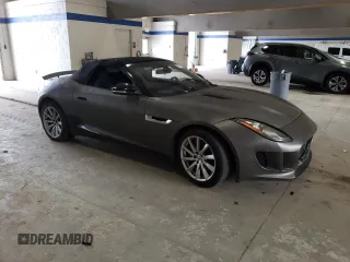 2014 Jaguar F-Type V6 with VIN SAJWA6E73E8K09923, listed as a Copart auction lot 79718124 with 122,526 mi miles and Clean Title. Bid and sale history available at DreamBid. Image 4.
