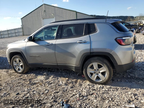 2022 Jeep Compass Latitude с VIN 3C4NJDBB1NT164487, выставлен на аукционе Copart как лот 46248215 с пробегом 39 276 миль миль и Списание • Salvage title. История ставок и продаж доступна на DreamBid. Изображение 2.