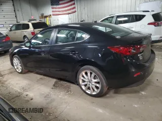 2015 Mazda 3 S Touring with VIN JM1BM1V31F1225407, listed as a Copart auction lot 43724935 with 77,482 mi miles and Clean Title. Bid and sale history available at DreamBid. Image 2.