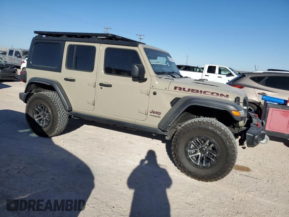2022 Jeep Wrangler Unlimited Rubicon с VIN 1C4HJXFNXNW243878, выставлен на аукционе Copart как лот 81610334 с пробегом 29 210 миль миль и Чистый • Clean title. История ставок и продаж доступна на DreamBid. Изображение 4.