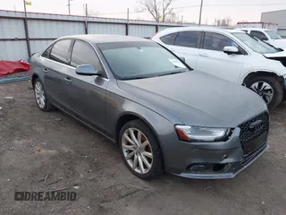 2013 Audi A4 Premium Plus z VIN WAUEFAFL6DA057358, wystawiony jako IAAI lot #40967023 z przebiegiem 154 509 mil mil oraz . Historia ofert i sprzedaży dostępna na DreamBid. Obrazek 1.