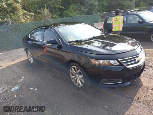 2017 Chevrolet Impala LT with VIN 2G1105SAXH9168231, listed as a IAAI auction lot 41870001 with 189,209 mi miles and . Bid and sale history available at DreamBid. Image 1.