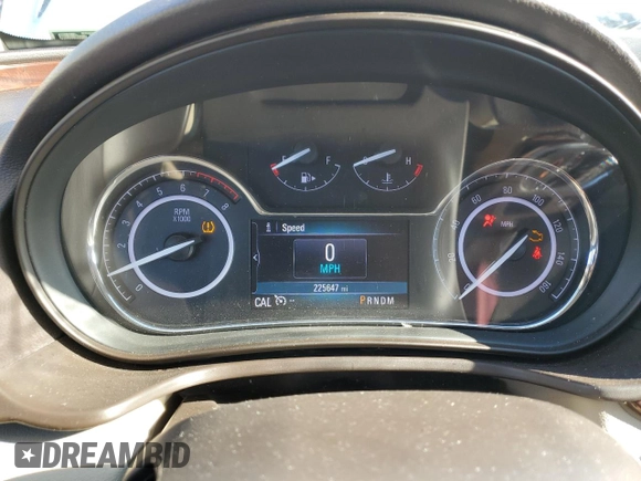 2015 Buick Regal Premium I with VIN 2G4GN5EX4F9140095, listed as a Copart auction lot 46294715 with 225,647 mi miles and Salvage title. Bid and sale history available at DreamBid. Image 9.