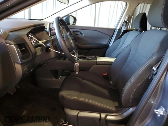 2023 Nissan Rogue S with VIN 5N1BT3AB3PC947264, listed as a Copart auction lot 58341395 with 40,557 mi miles and Clean title. Bid and sale history available at DreamBid. Image 7.
