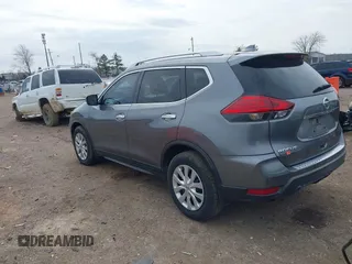 2017 Nissan Rogue S with VIN KNMAT2MT5HP539048, listed as a IAAI auction lot 41515410 with 238,386 mi miles and . Bid and sale history available at DreamBid. Image 3.