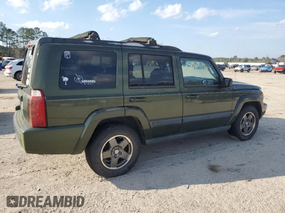 2007 Jeep Commander Sport with VIN 1J8HG48K47C675993, listed as a Copart auction lot 42962695 with 274,182 mi miles and Salvage title. Bid and sale history available at DreamBid. Image 3.