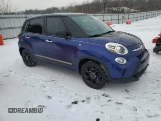 2015 FIAT 500L Urbana Trekking with VIN ZFBCFADH9FZ034057, listed as a Copart auction lot 43781215 with 120,423 mi miles and Salvage Title. Bid and sale history available at DreamBid. Image 4.