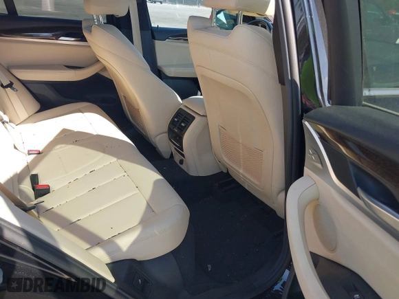 2019 BMW X3 sDrive30i with VIN 5UXTR7C56KLF29586, listed as a IAAI auction lot 41892881 with 26,415 mi miles. Bid and sale history available at carsss.com. Image 8.