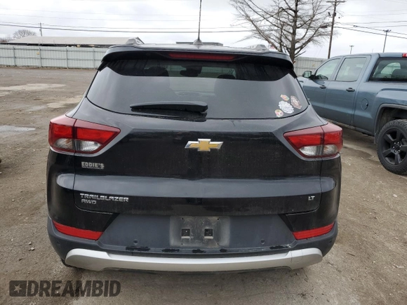2021 Chevrolet TrailBlazer LT with VIN KL79MRSL4MB162289, listed as a Copart auction lot 76248583 with 47,377 mi miles and Salvage Title. Bid and sale history available at DreamBid. Image 6.